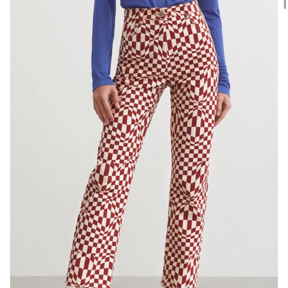 Paloma Wool Realmonte Checkered Pants